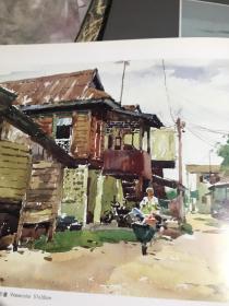 马来西亚风情六人画集 作者徐坚冯信群冉海泉李亮之12开10品G画4区