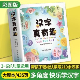 全新正版现货 汉字真有趣 9787513820745 说词解字辞书研究中心 华语教学出版社