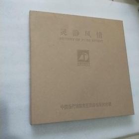 灵静风情——中国当代油画家王荣邮品系列珍藏 （王荣 签名赠本） 12开，精装