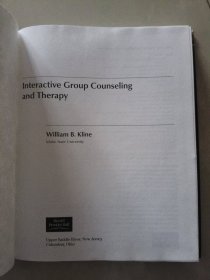 Interactive Group Counseling And Therapy