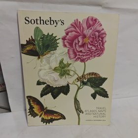 SOthebys LONDON TRAVEL ATLASES MAPS AND NATURAL HISTORY 2014】