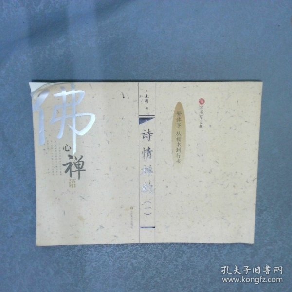 汉字书写大典：诗情禅韵1