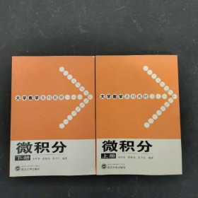 大学数学系列教材：微积分 上下册 全二册 2本合售