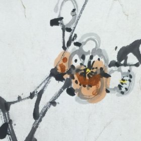 李克瑛国画纯手绘原装老裱