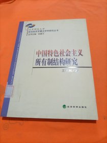 中国特色社会主义所有制结构研究