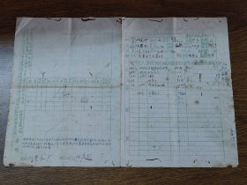 1955年新会县葵衣厂何美*入团申请书、1970年履历表（7-10岁送新兴县人家做妹仔）