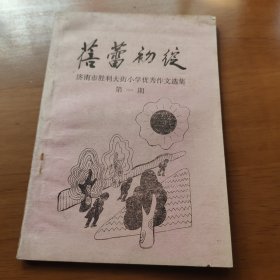 蓓蕾初绽 济南市胜利大街小学优秀作文选集 第一期