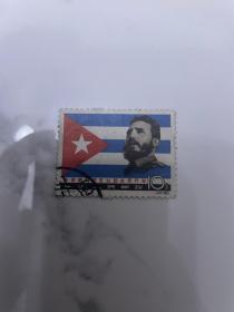 纪97古巴邮票6-6信销票筋票 保存非常好