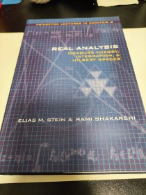 Real Analysis：Measure Theory, Integration, and Hilbert Spaces
实分析，Stein