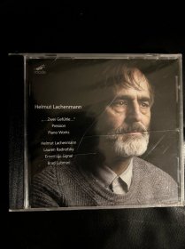 helmut lachenmann拉亨曼作品集。原版cd原封未拆盒裂痕