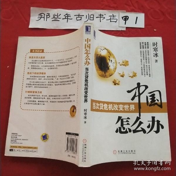 中国怎么办：当次货危机改变世界