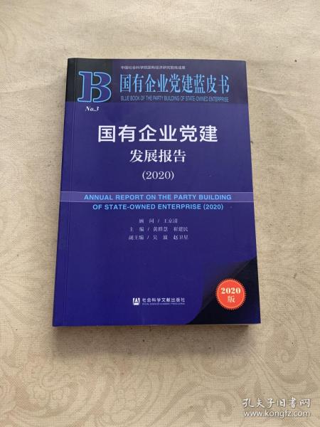 国有企业党建发展报告(2020)(精)/国有企业党建蓝皮书