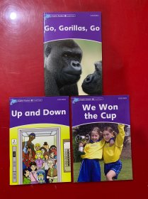 Dolphin Readers Level 4: Go, Gorillas, Go[海豚读物 第四级 ：走，大猩猩，走]Dolphin Readers Level 4: Up and Down 海豚读物 第四级 ：来来回回Dolphin Readers Level 4: We Won the Cup[海豚读物 第四级 ：我们赢得了奖杯]三本合售