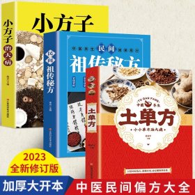 正版全3册 土单方小方子民间古偏方中医养生基础理论家庭保健疑难杂症