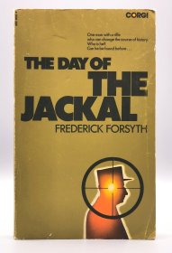 弗雷德里克·福赛斯 《豺狼的日子：刺杀戴高乐》The Day of the Jackal by Frederick Forsyth [Corgi Books 1971年版] （英国文学）英文原版书