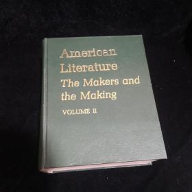 美国文学，作家与作品第2卷（英文版）除盖“山西大学”章外，内页无笔迹