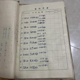 资料（宝鸡市五里庙小学干部介绍信）
1965年——1992年