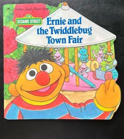 Ernie and the twiddlebug town fair 平装 芝麻街