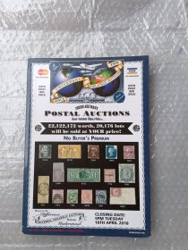 POSTAL AUCTIONS（邮政拍卖图录）2008年4月