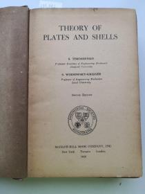 THEORY OF PLATES AND SHELLS 【板壳理论】英文版