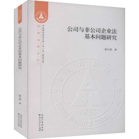 公司與非公司企業(yè)法基本問題研究