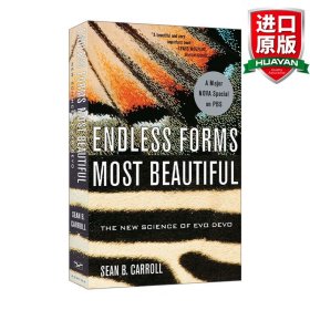 英文原版 Endless Forms Most Beautiful 无尽之形最美：进化发育生物学的新科学 生物体的形状是如何由基因产生的  遗传学教授美恩·卡罗尔，2005年洛杉矶时报图书奖决赛作品 英文版 进口英语原版书籍