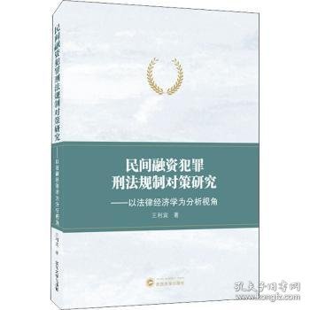 民间融资犯罪刑法规制对策研究——以法律经济学为分析视角