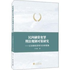 民间融资犯罪刑法规制对策研究——以法律经济学为分析视角