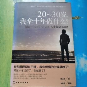 20-30岁，我拿十年做什么？：温暖千万年轻读者的人生规划指南！