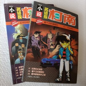 小说名侦探柯南，2012全新探案集，006看不见的嫌疑犯，003足球恐怖事件，可选择购买