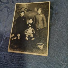 老照片 家庭照 五十年代