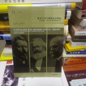 资本主义与现代社会理论：对马克思、涂尔干和韦伯著作的分析