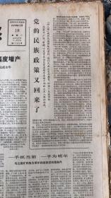 宁夏日报1978年12月份合订本