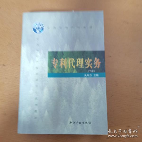 中国知识产权培训中心系列教材：专利代理实务（上下）