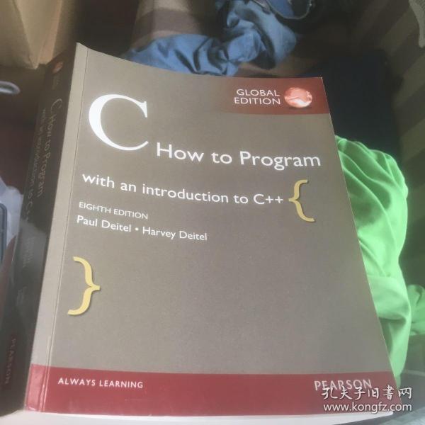 C How to Program, 8th Edition Global Edition