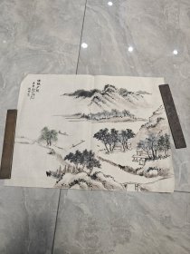 仿古山水画6