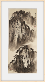 中美协吴再发精品，假一赔十，吴再发老师，全国美展最高奖获得者。中美协实力派大画家，“枯木皴”创始人。