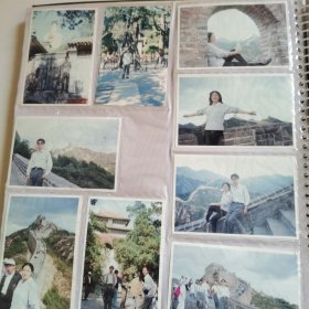 90年代美女照片（附一些底片）【 一册140张合售 】（ 北京旅游照片）