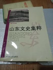 山东文史集粹(教育、民族宗教、政治、风物、文化、军事、革命斗争、科技。八卷)