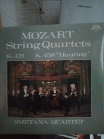 MOZART String Quartets(黑胶木唱片，如图)