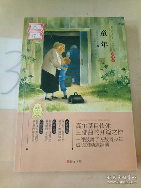 童年(专门为中小学生读者精挑细选的世界经典名篇,量身定制的原创插图，原汁原味的名著阅读)