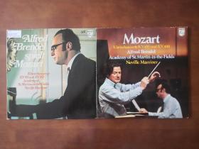 布伦德尔演奏的莫扎特四首钢琴协奏曲 黑胶LP唱片双张 包邮