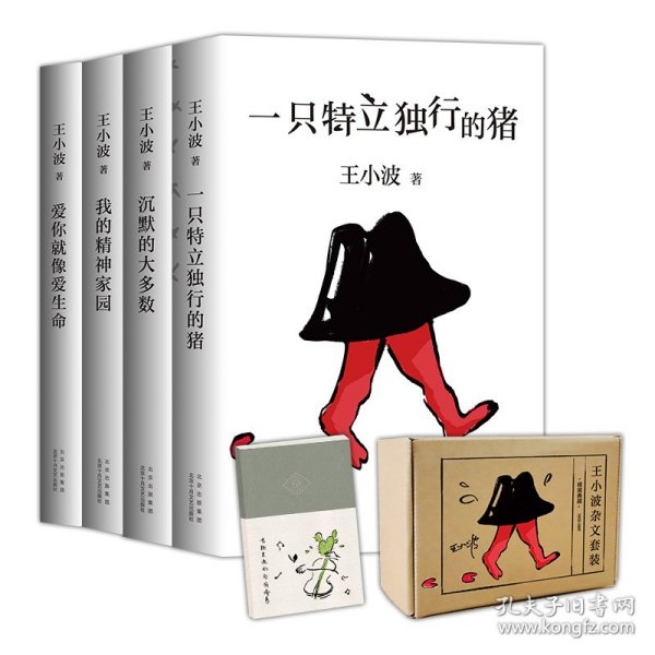 王小波杂文套装 北京十月文艺 9787530220252 王小波