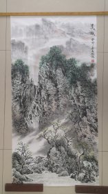 国画四尺原作《春晓》