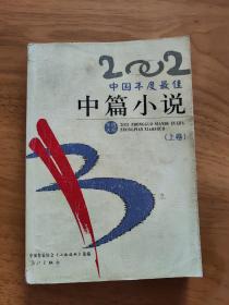 2002中国年度最佳中篇小说 上卷