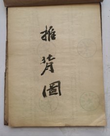 手抄本《推背图》唐朝贞观年间，唐太宗李世民命天文学家李淳风、相士袁天罡推算大唐气运而作。中华预言第一奇书，内容好，手抄61幅象图漂亮有趣，书法抄写漂亮！非常珍贵。