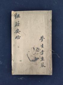 经籍要略 清光绪刻本 1册（典籍汇珍）