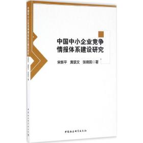中国中小企业竞争情报体系建设研究 宋新平 中国社会科学出版社