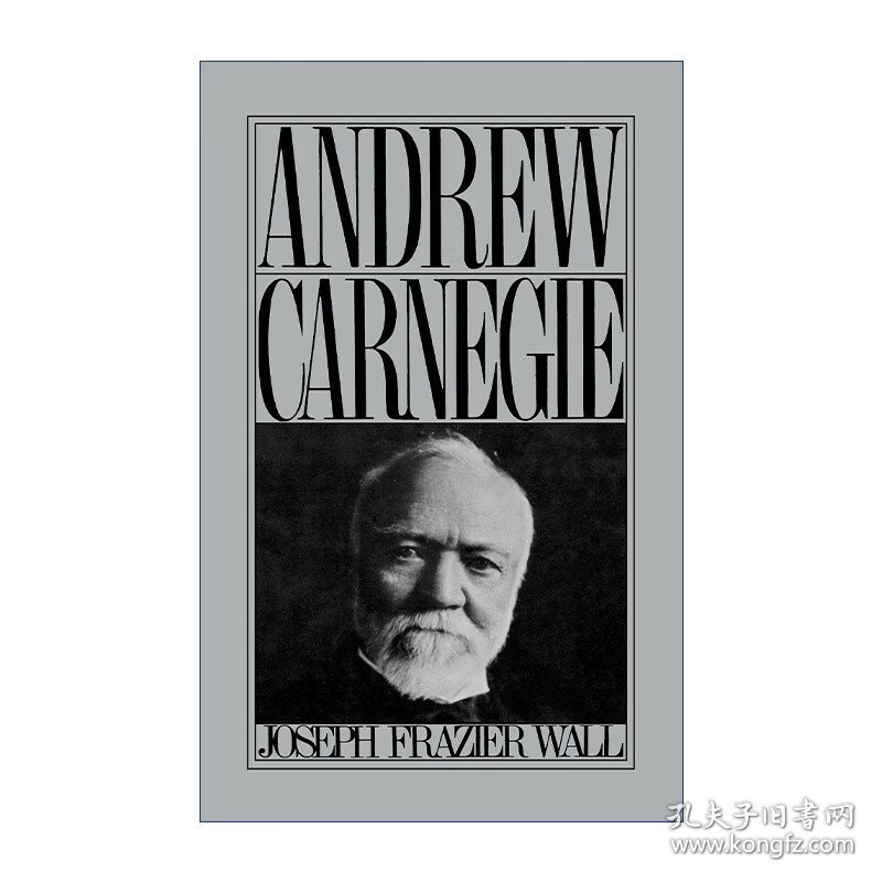 Andrew Carnegie 安德鲁·卡耐基传记 精装