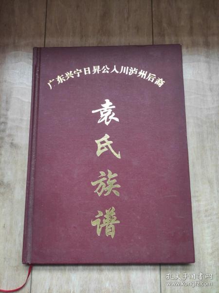 《袁氏族谱》广东兴宁日昇公入川泸州后裔